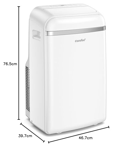 Comfee Mobiles Klimagerät (MPD1-12CRN7) mit Abluftschlauch: 12000BTU, Kühlen-Ventilieren-Entfeuchten
