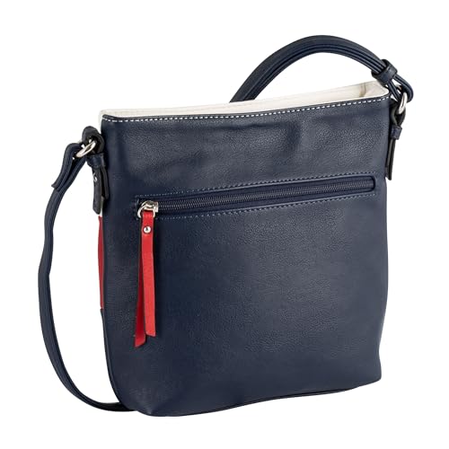 TOM TAILOR 'Ellen' Damen Umhängetasche mit Reißverschluss | Crossbody Bag