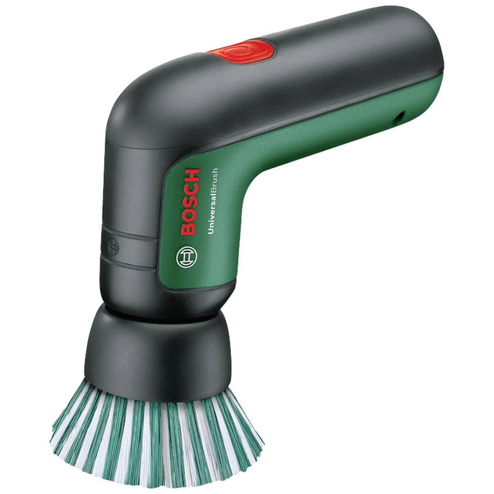 Bosch Home and Garden Akku-Reinigungsbürste mit 4 Reinigungsaufsätze, USB-Aufladung