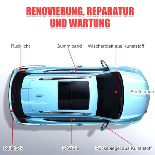 Kristalline Beschichtung für Cockpit und Kunststoffteile im Auto | Antistatisch & Staubabweisend