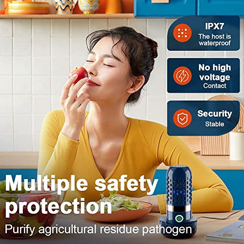 KINGGOO Waschmaschine für Obst und Gemüse: Lebensmittel-Reiniger, Desinfektionsmaschine für den Haushalt