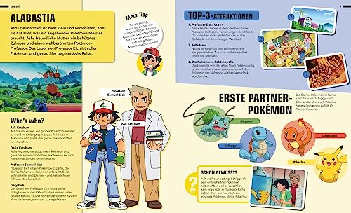Pokémon Handbuch: Der große Atlas - Reise mit Ash durch alle 8 Regionen