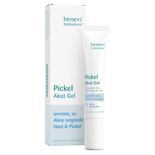 Pickel Akut Gel (15ml): Akne Gesichtspflege gegen Unreinheiten mit klärender Salizylsäure
