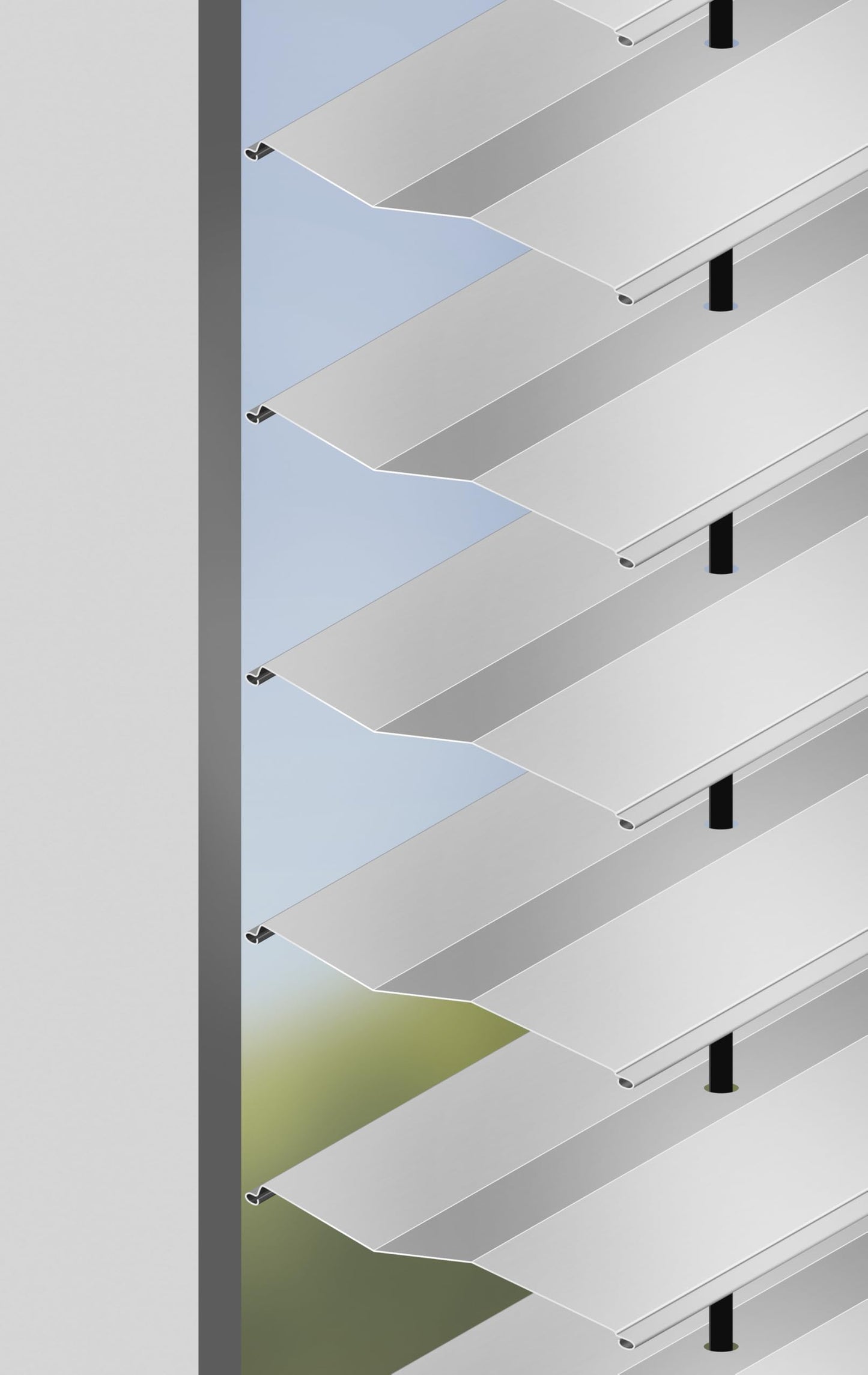 Gardena Cleansystem Jalousienbürste: Reinigungsbürste, drehbarer Bürstenkopf mit Wasseranschluss