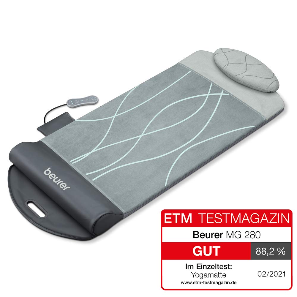 Beurer (MG 280) Yoga- und Stretchmatte zur Dehnung der Muskulatur und Entspannung