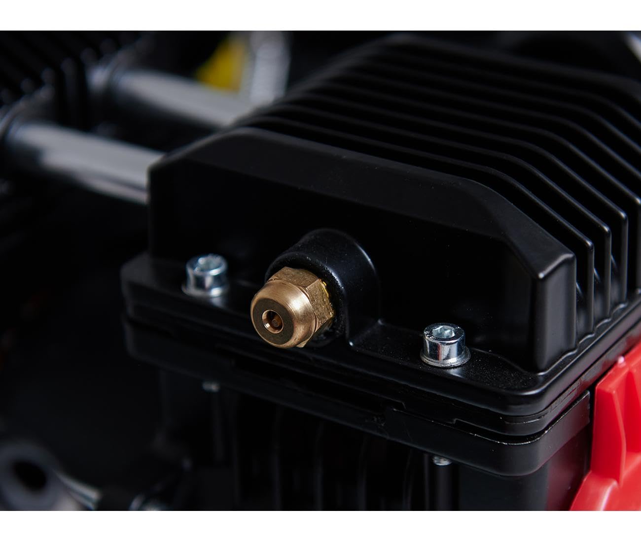 STARKWERK air compressor (SW 457/10) including pressure reducer and water separator: 10 bar, 50 liters