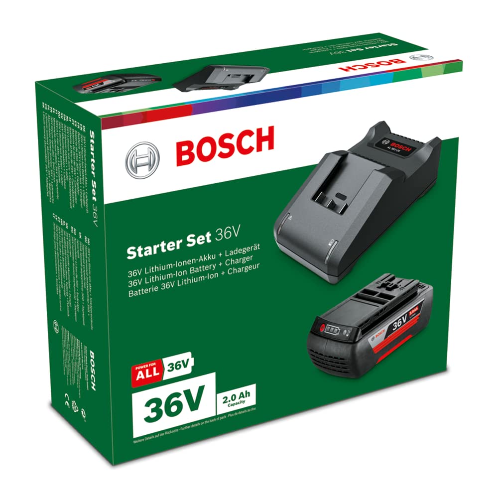 Bosch Starter-Set 36V | 1 Akku 36V 2,0 Ah, Ladegerät AL 36V-20, OVP