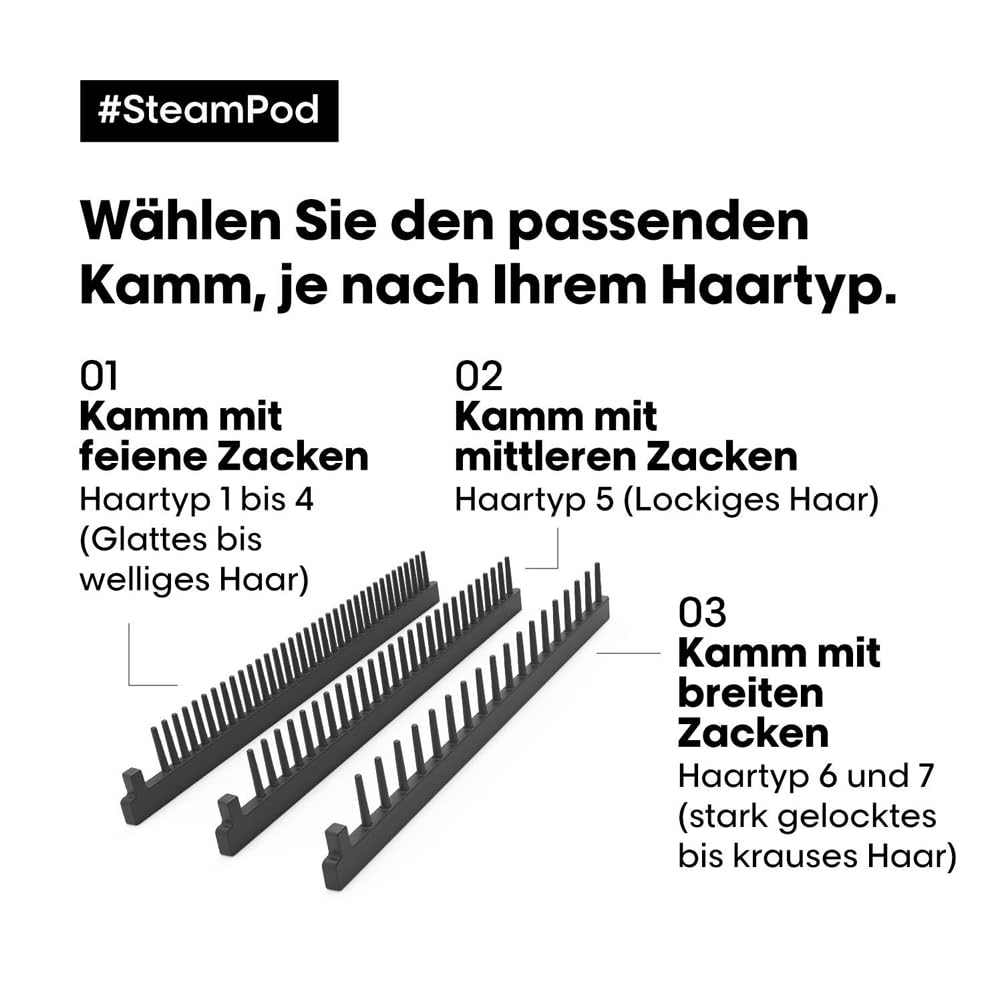 L'Oréal Professionnel SteamPod 4: All-in-One-Dampfstyler für alle Haartypen - Glatt bis lockig