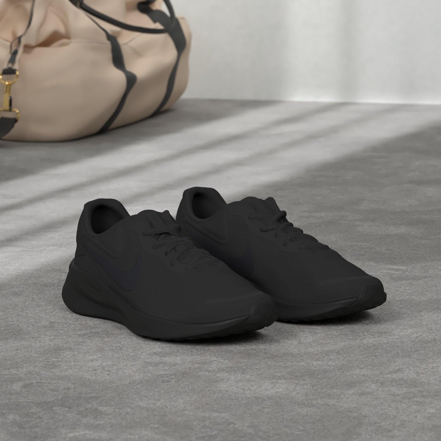 Nike Revolution 7 Herren Sneaker - Black Off Noir: Flyknit-Material