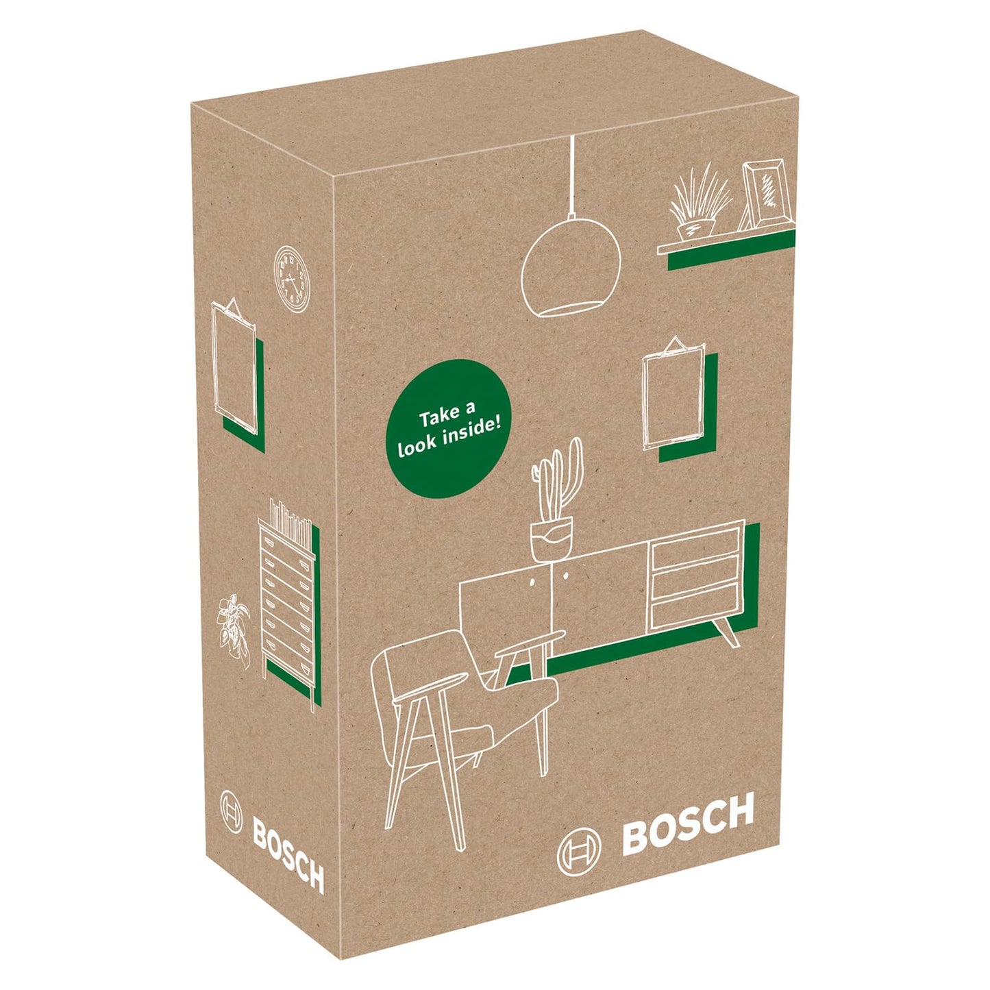 Bosch Ortungsgerät 'Truvo der 2. Generation' mit Ein-Knopf-Bedienung: Wandscanner bis 70mm