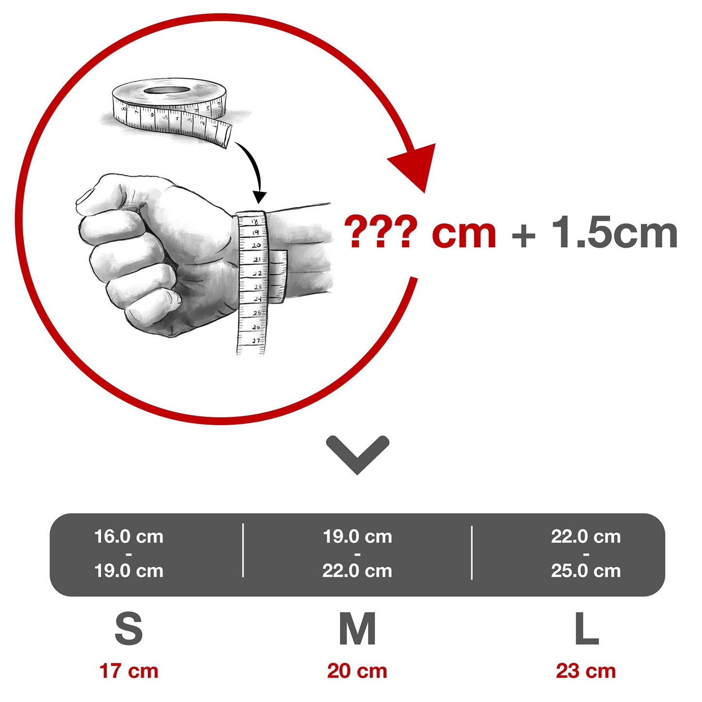 Flecht-Wickelarmband für Herren aus Leder (23cm) in Schwarz: Armschmuck Geschenk