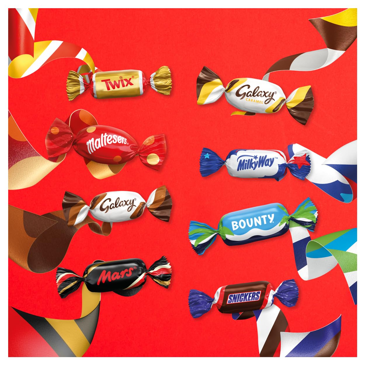 Celebrations Vollmilchschokoladen-Geschenkbox mit Mini-Schokoriegeln (8x 269g)