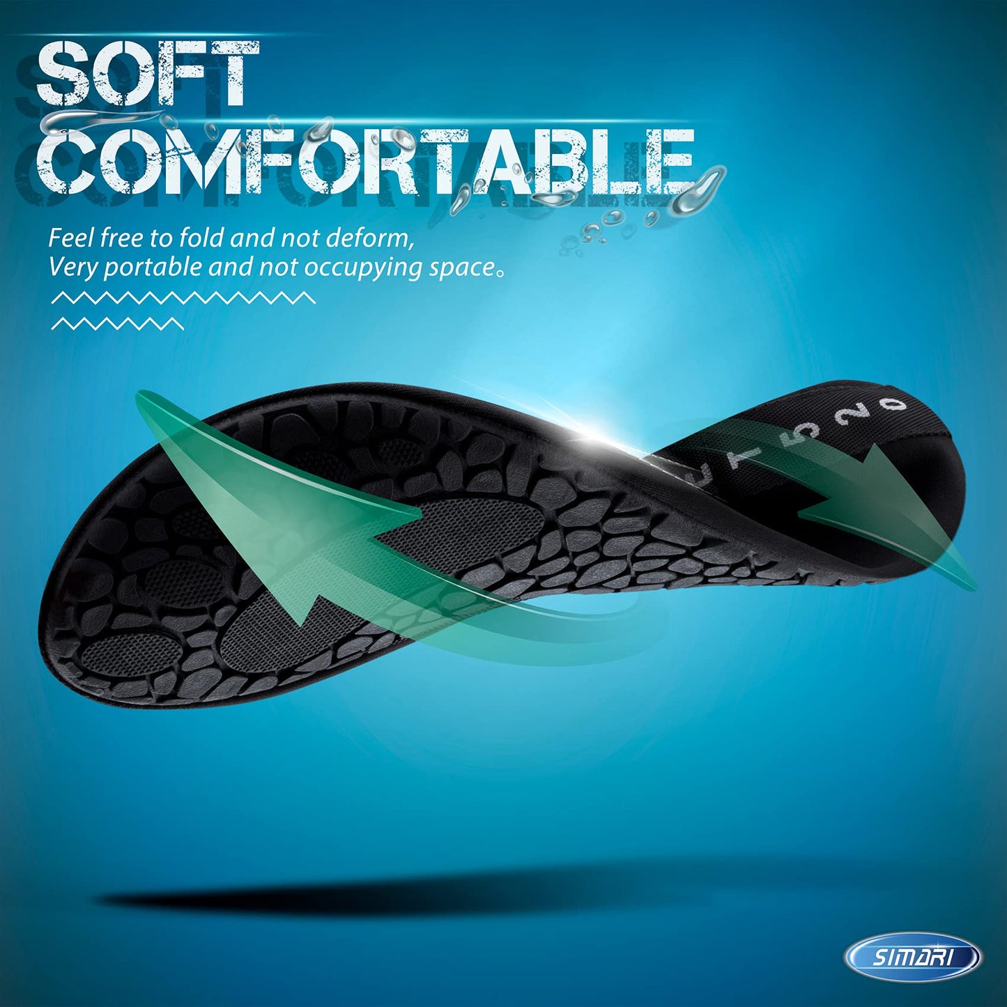 SIMARI Unisex Water Shoes for Outdoor, Beach, Swimming: Quick-drying