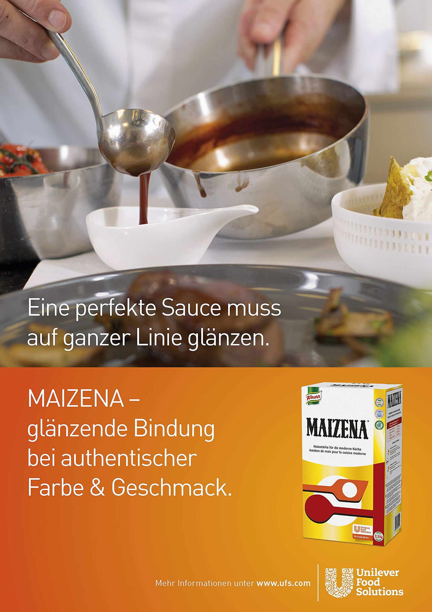 Maizena Bindemittel - 2,5kg | Speisestärke aus natürlicher Maisstärke