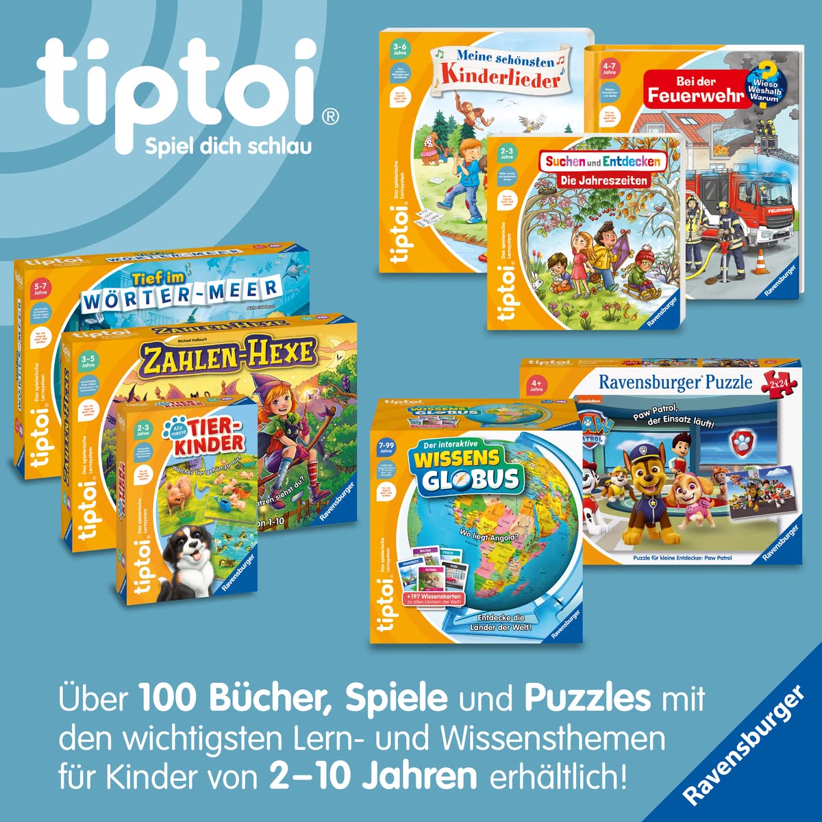 Ravensburger - tiptoi® Wieso? Weshalb? Warum? Alles über den Körper: Buch für Kinder ab 4 Jahre