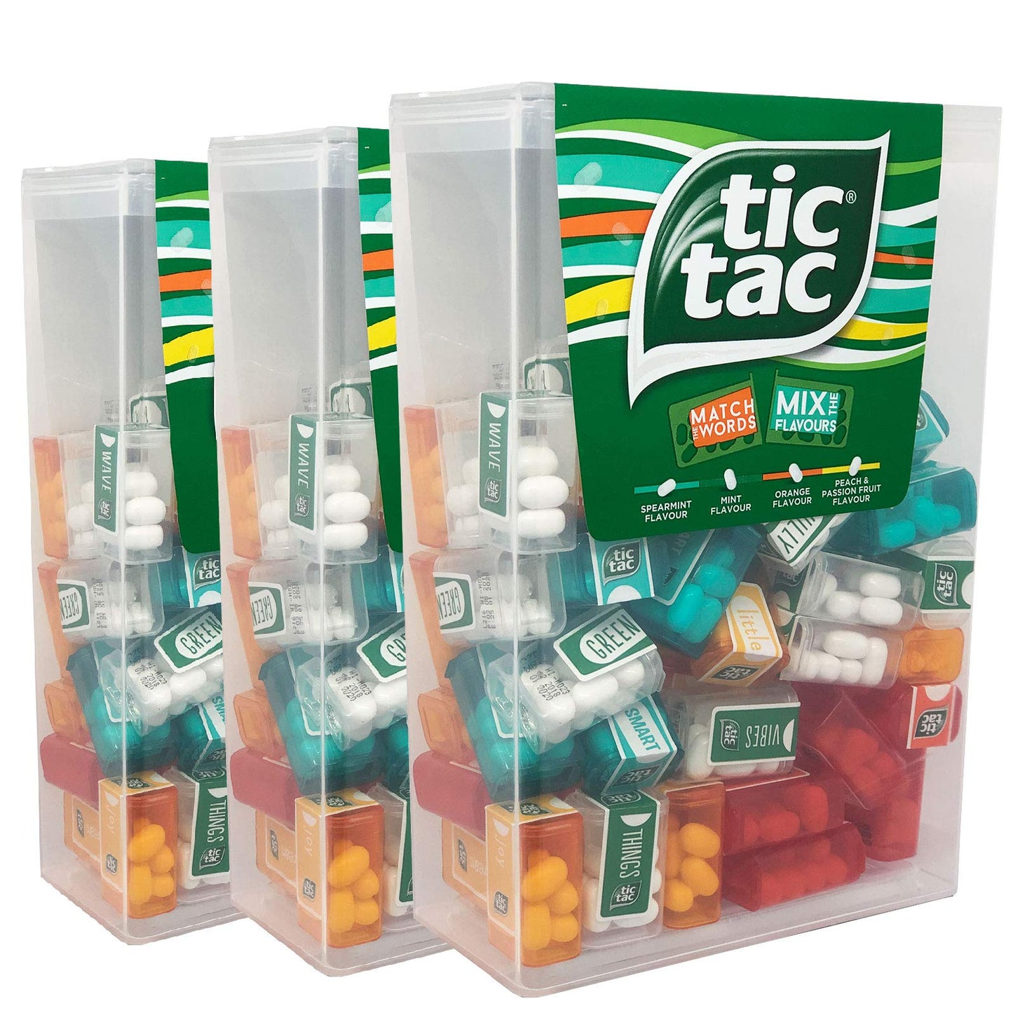 tic-tac Lilliput (3x60er Schachteln je 228g) in verschiedenen Sorten