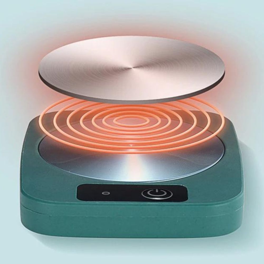 USB-Kaffeetassenheizer | elektrischer Getränkewärmer Geschenk-Set 6