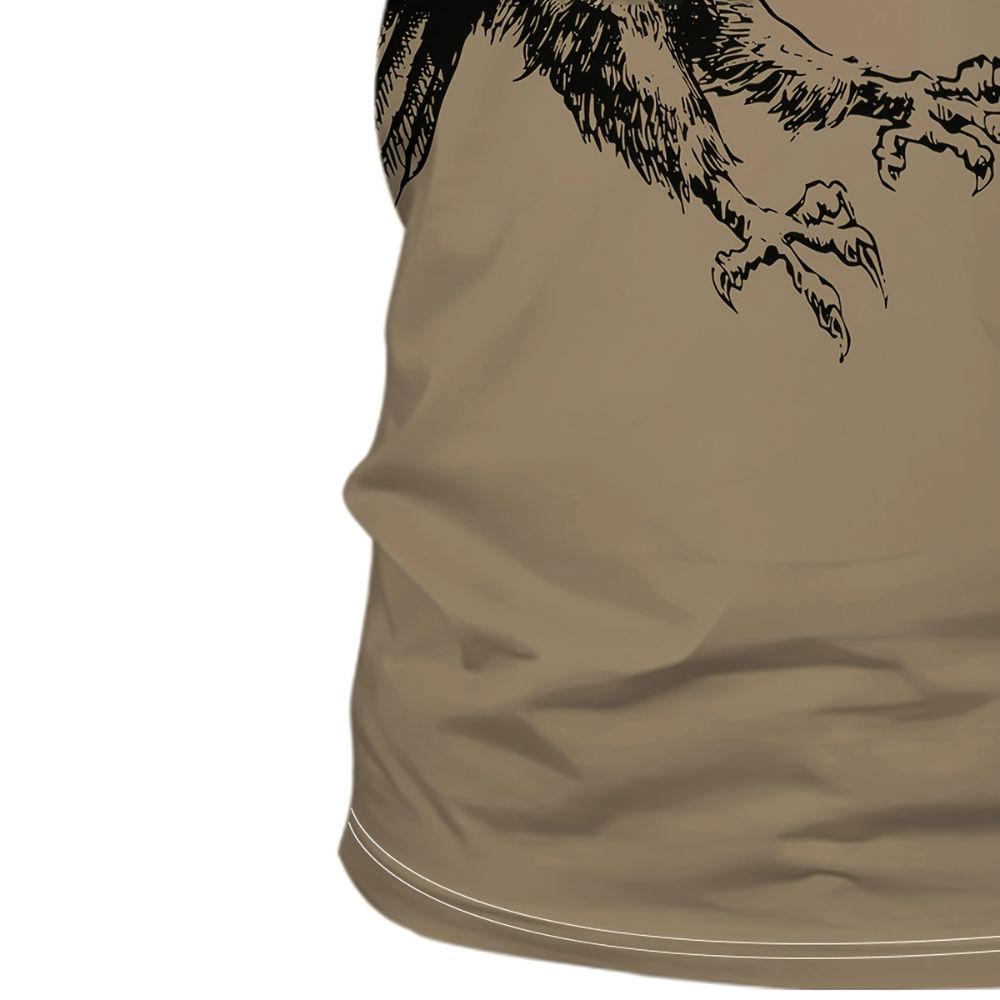 Deutschland Flagge mit Adler in 3D Herren T-Shirt | EM2024 Streetwear 4