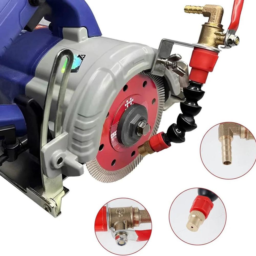 Wassersprüher für Flex-Schneidemaschine | Staubentferner mit Kühlsprühdüse2