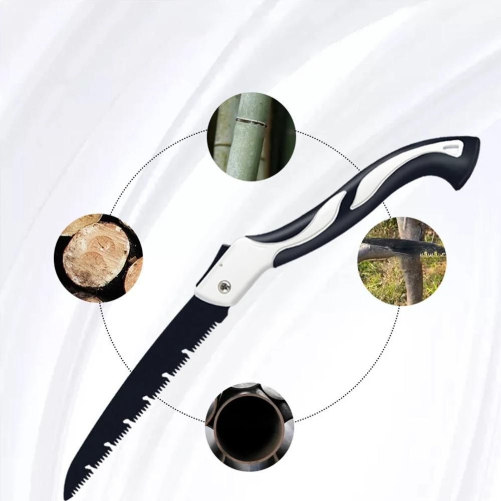 Klappbare Handsäge mit Folding Lock | Multitool für Outdoor, Gartenarbeit und Baumschnitt4