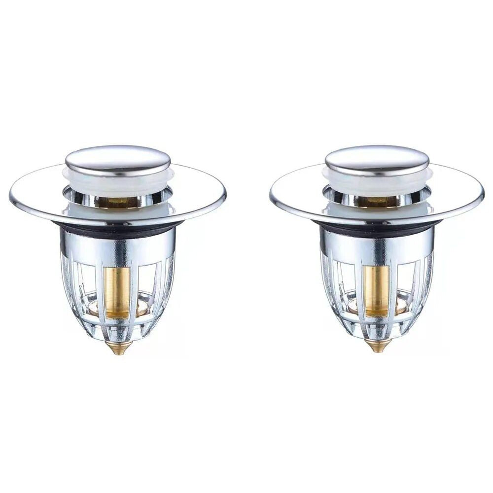 Universal Abflussstöpsel mit Pop-Up Funktion | Waschbeckenstopfen