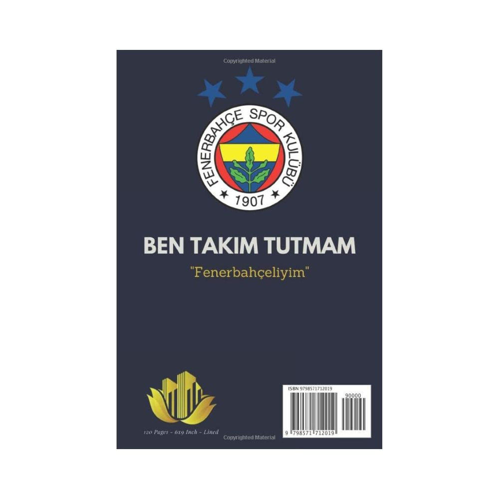 FENERBAHÇE SPOR KULÜBÜ | SARI KANARYALAR - FAN Edition 120 Seiten - DINA5 - Liniert