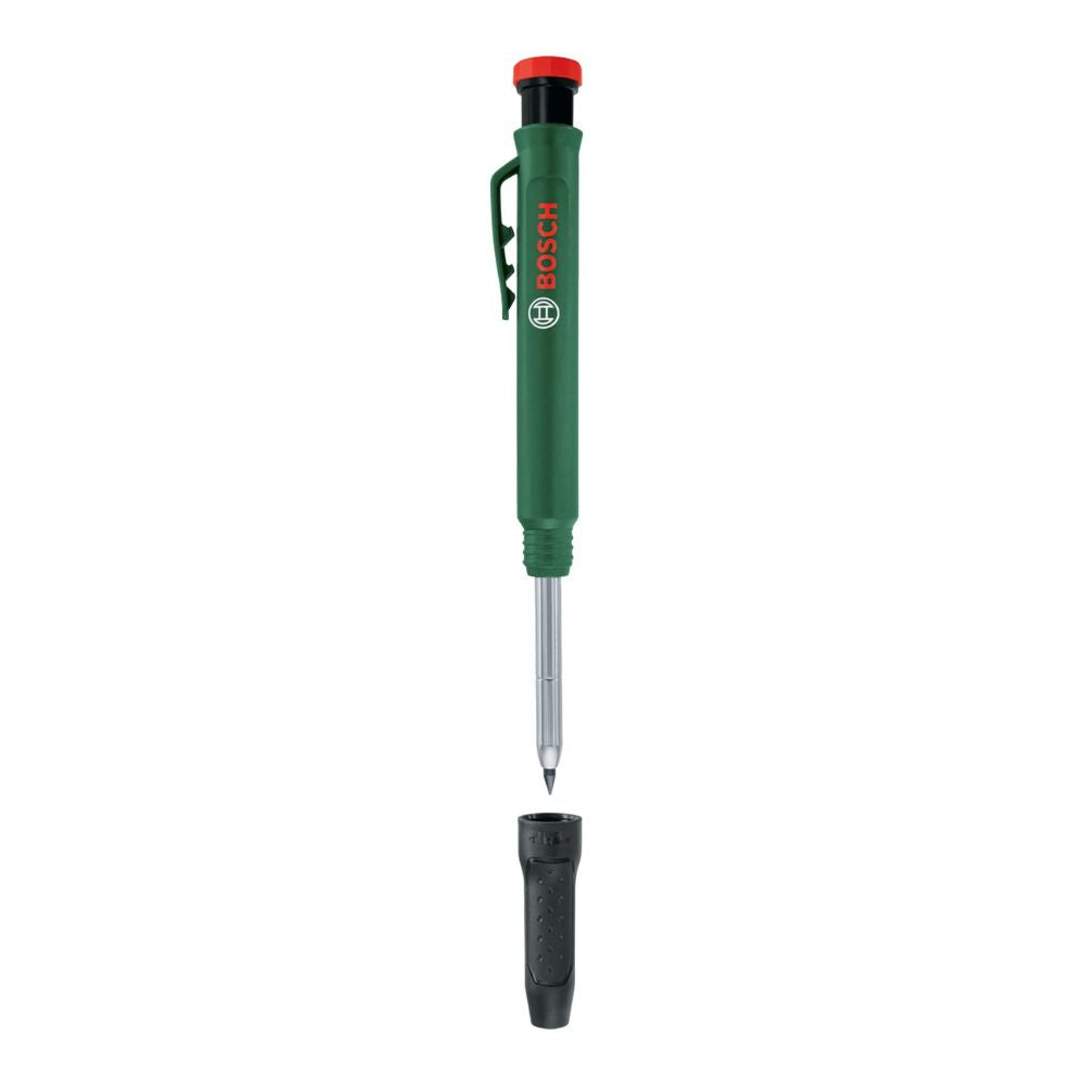 Bosch Home and Garden Tieflochmarker-Bleistift zum Markieren auf Stein, Holz, Papier