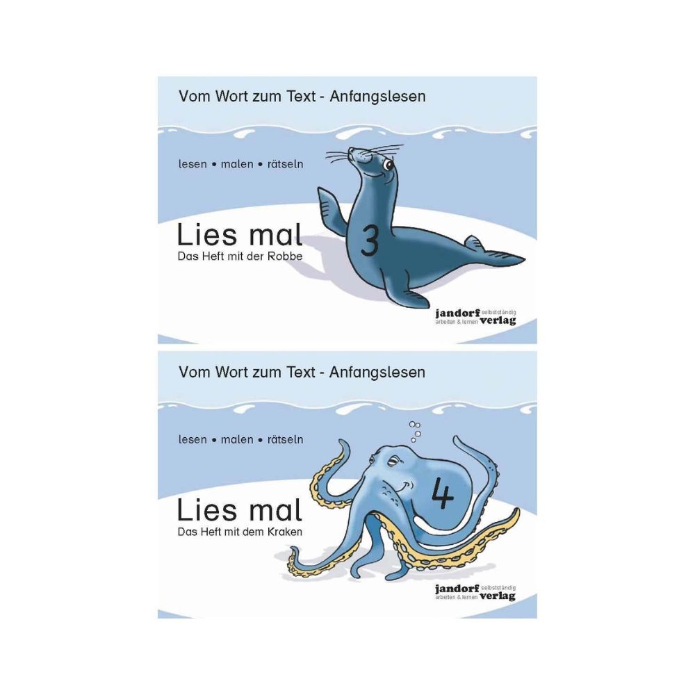 Lies mal - Hefte 3 und 4 (Paket): Vom Wort zum Text - Anfangslesen