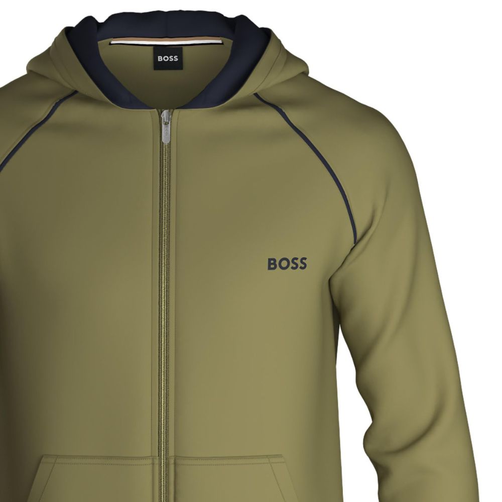 BOSS Herren Kapuzenjacke: Regular Fit, Kängurutasche, Mix & Match