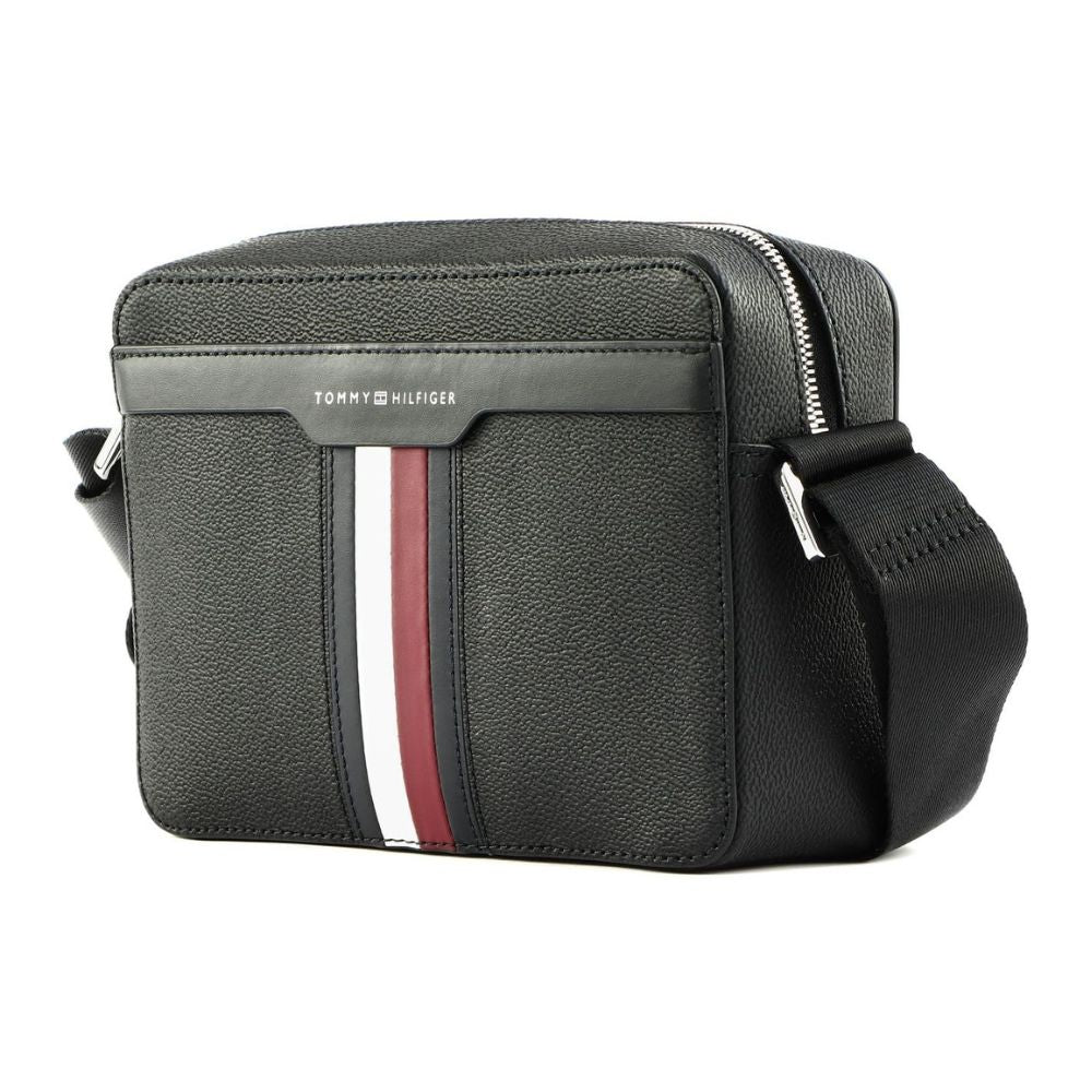 Tommy Hilfiger 'TH Coated' Canvas Camera Bag mit Reißverschluss