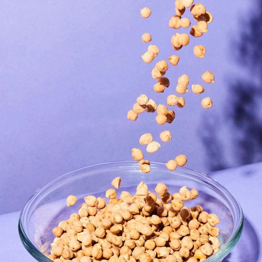 KoRo BIO Kichererbsen (2kg): Vegan Ohne Zusätze - Hülsenfrüchte im Vorteilspack