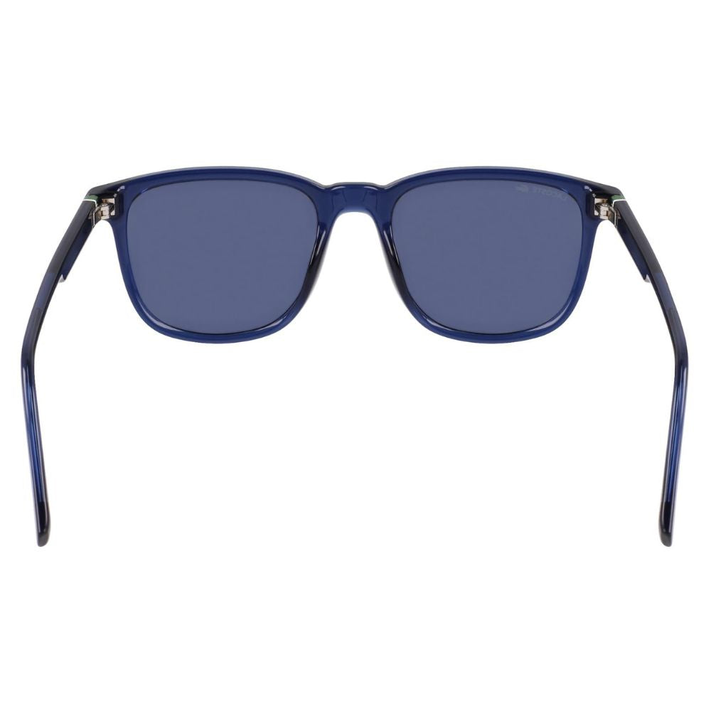 Lacoste 'L6029S' Sunglasses for Men with 2-Year Warranty: Transparent Blue