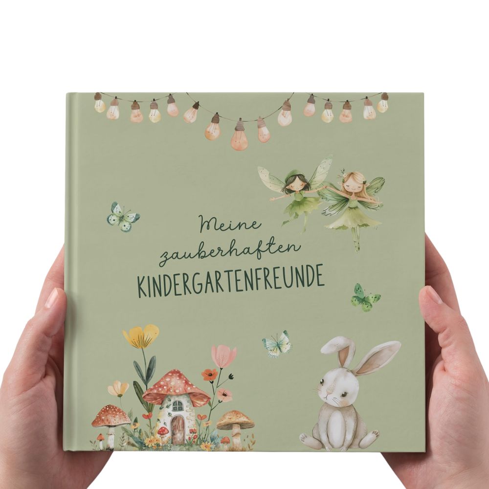 Meine zauberhaften Kindergartenfreunde: Das Freundebuch für Kita-Kinder