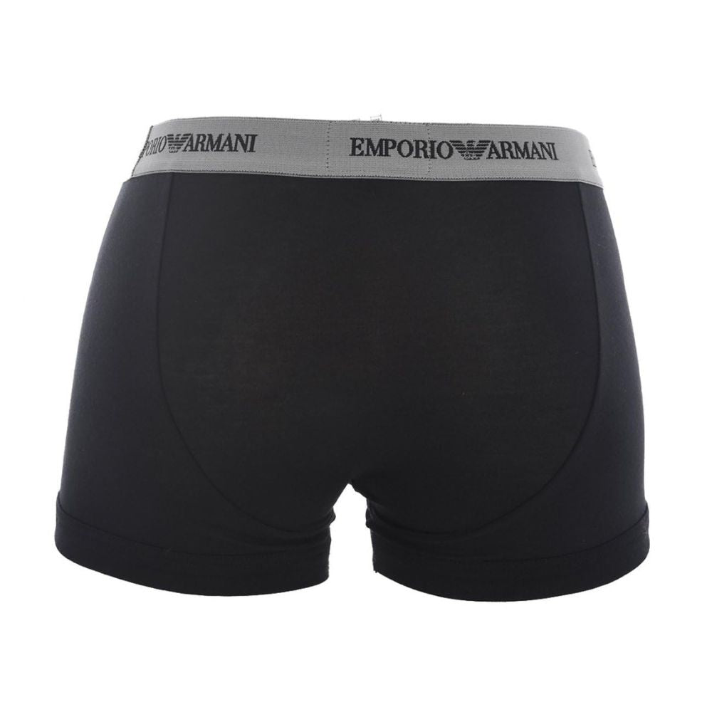 Emporio Armani Herren Boxershorts (3er-Pack) mit Logobund: Baumwoll-Stretch