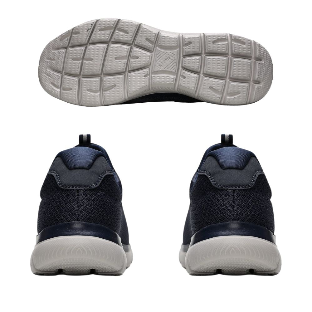 Skechers Summits Men's Sneaker - Navy Mesh Trim with Memory Foam Insole