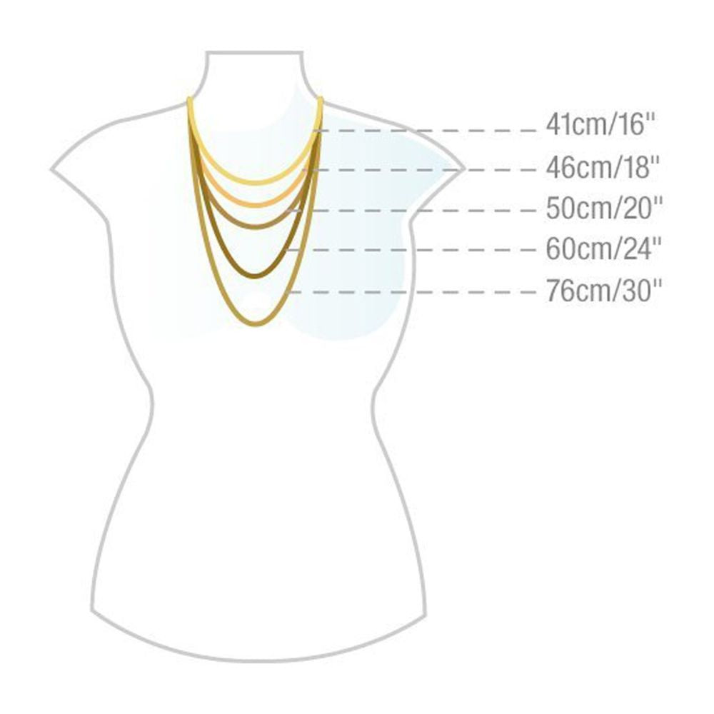 Carissima 375er Gold-Tricolor Damen-Fischgrätkette inkl. Geschenkbox