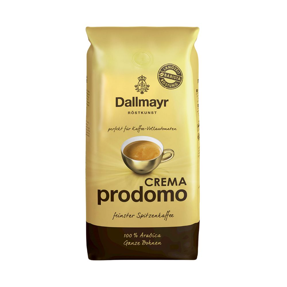 Dallmayr Crema Prodomo Ganze Kaffeebohnen (8x1kg): Arabica-Top-Mix