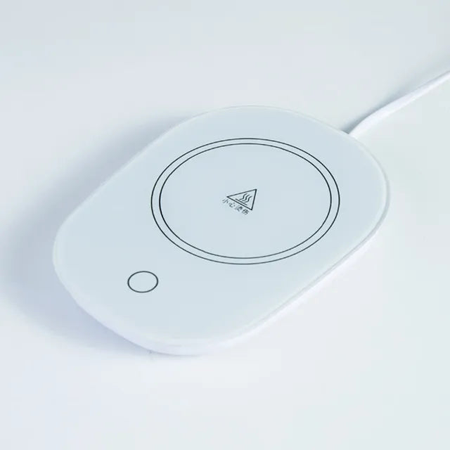 Kaffee Geschenkset in Box Warmhalteteller - Kaffeetasse und Löffel