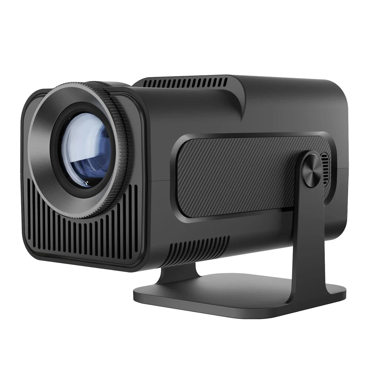 Magcubic HY320 Mini Projektor | 4K Native 1080P, 10000 Lumen: WiFi 6, BT 5.0, Android 11.0 (Schwarz)