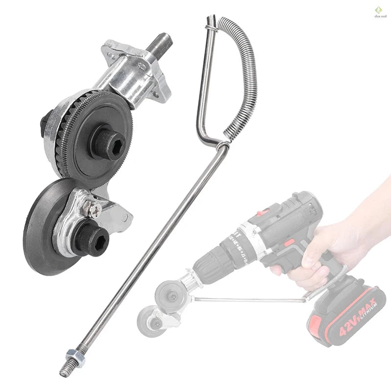Elektrische Bohrmaschinen Plattenschneider Adapter | Metallknabber-Bohraufsatz2