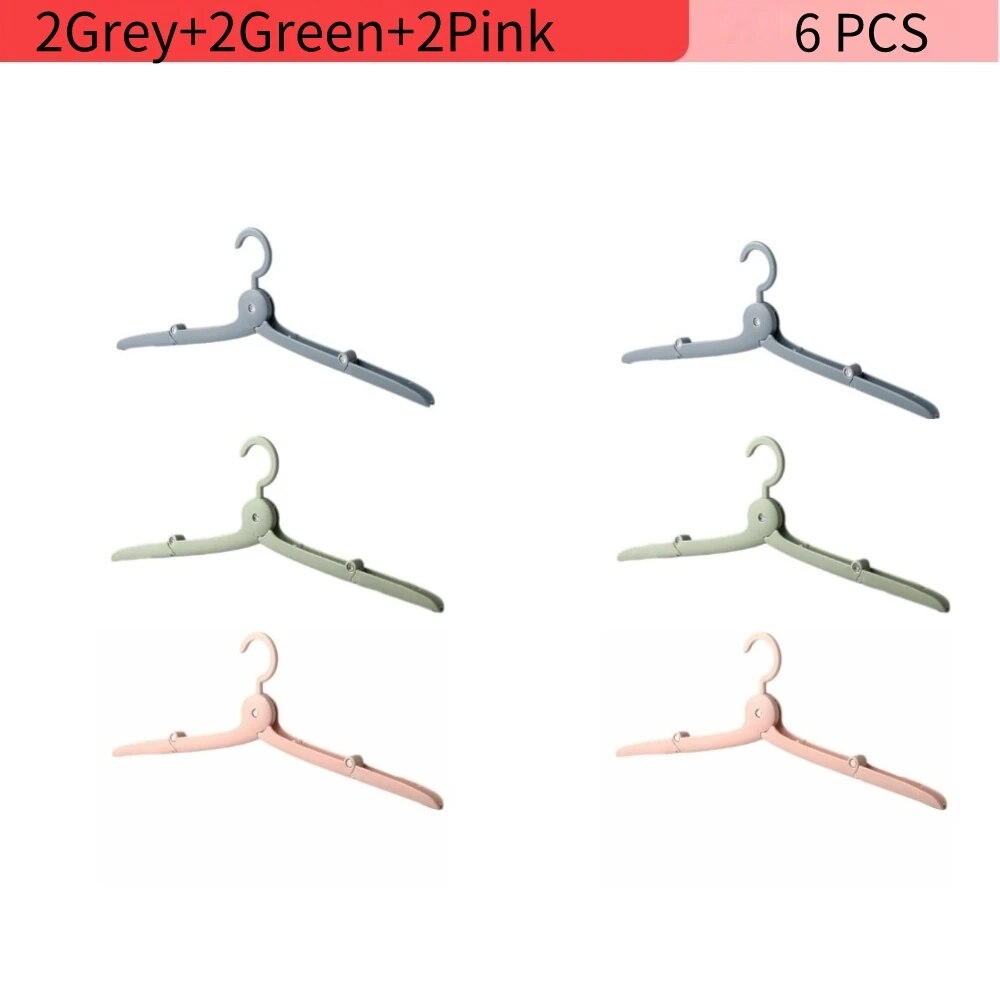 Teleskopische Mini-Kleiderbügel Organizer | Platzsparend