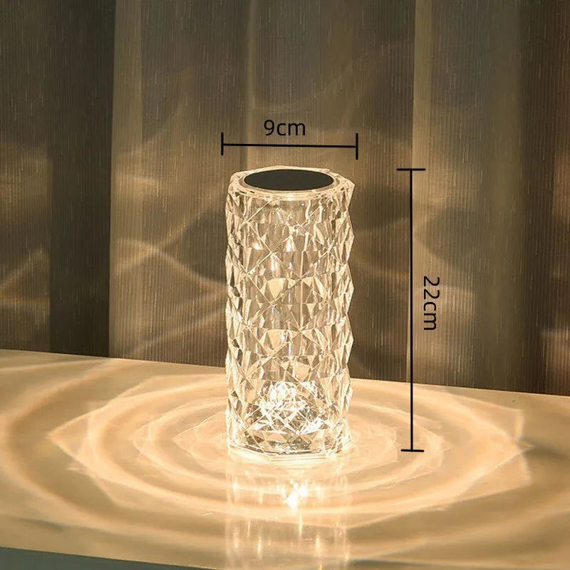 Touch Diamant 16 Farben LED-Tischlampe | Romantische Beleuchtung für zu Hause5