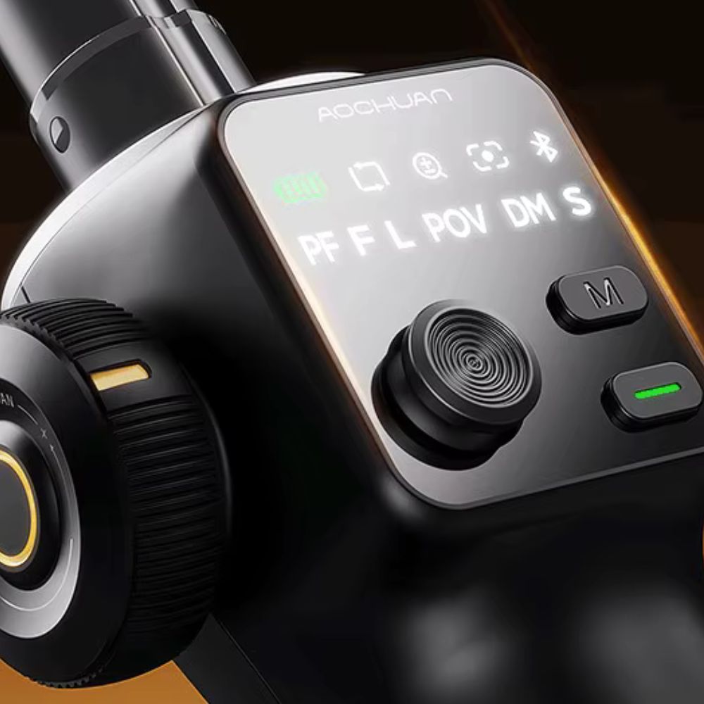 AOCHUAN 'Smart V8' 3-Achsen Handheld-Gimbal-Telefonstabilisator mit Verlängerungsstange | 8.0 Anti-Shake und AI Face Tracking