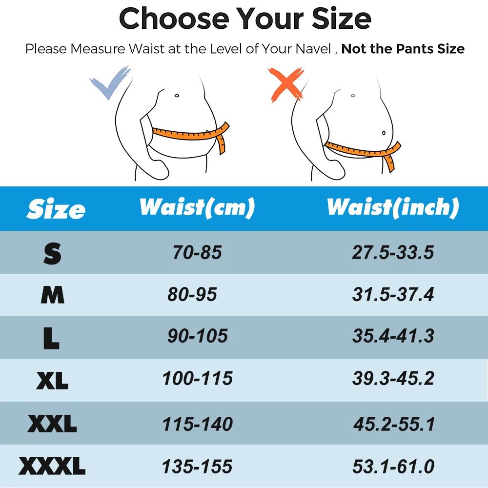 Rückenstützgürtel: Lendenwirbelstütze bei Rückenschmerzen, Ischias, Bandscheibenvorfall & Skoliose | Leicht mit Soft-Pad