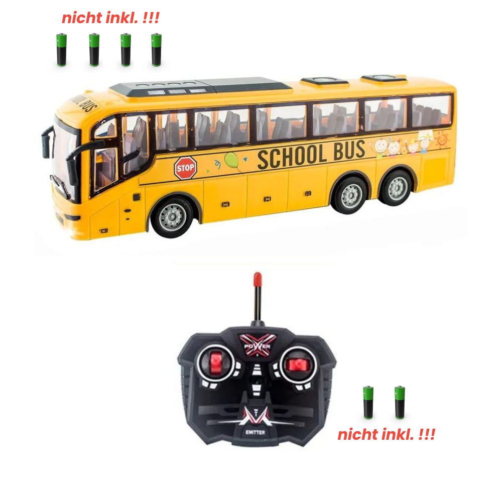 Elektrisches ferngesteuertes Wireless Tourbus (1:30) Modell mit Lichtern