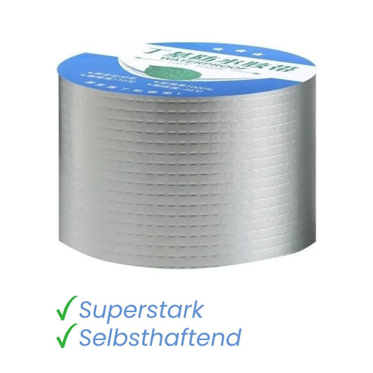 Waterproof, Self-Adhesive Butyl Sealing Tape for Roofing and Sealing | Heat and Cold Resistant