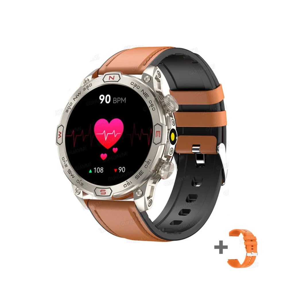 Outdoor GPS Smartwatch, Fitness-Tracker | Bluetooth-Anrufe für Android & iOS 5