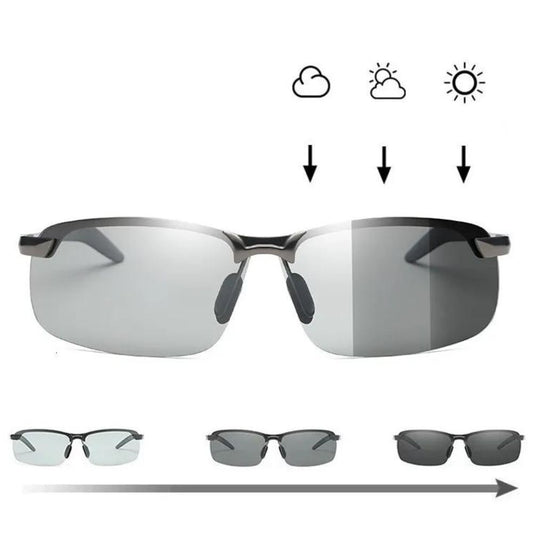 Sonnenbrille mit polarisierten Photochromic Gläsern