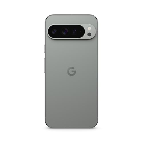 Google Pixel 9 Pro XL (128GB) mit Gemini ohne SIM-Lock, Dreifach-Rückkamerasystem, KI-Technologie