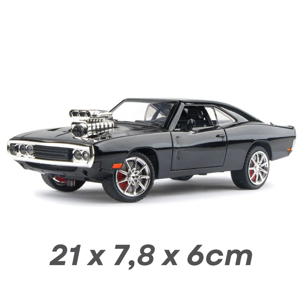 1970 Challenger Modellauto (1:24) aus 'Fast & Furious 7' mit Licht und Sound | Deko-Geschenk 6